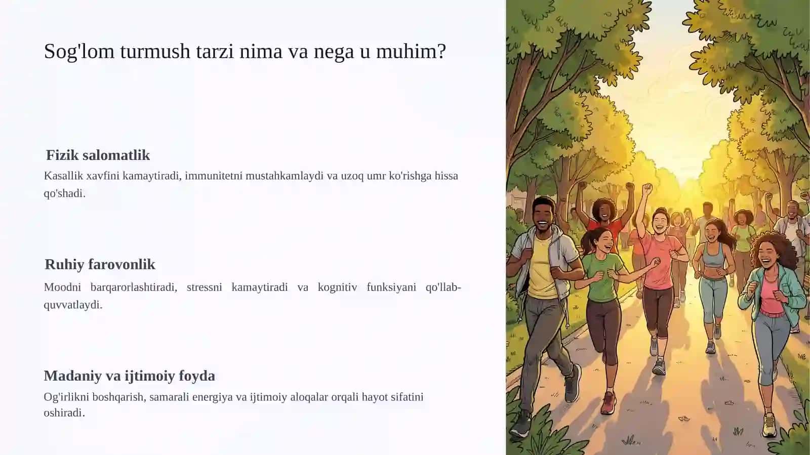 Sog'lom turmush tarzi va to'g'ri ovqatlanish sirlari 2