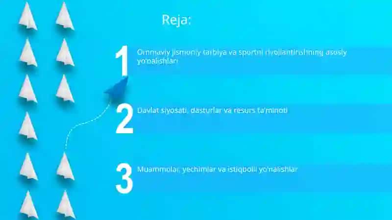Ommaviy jismoniy tarbiya va sportni rivojlantirishning zamonaviy kotseptsiyalari 2