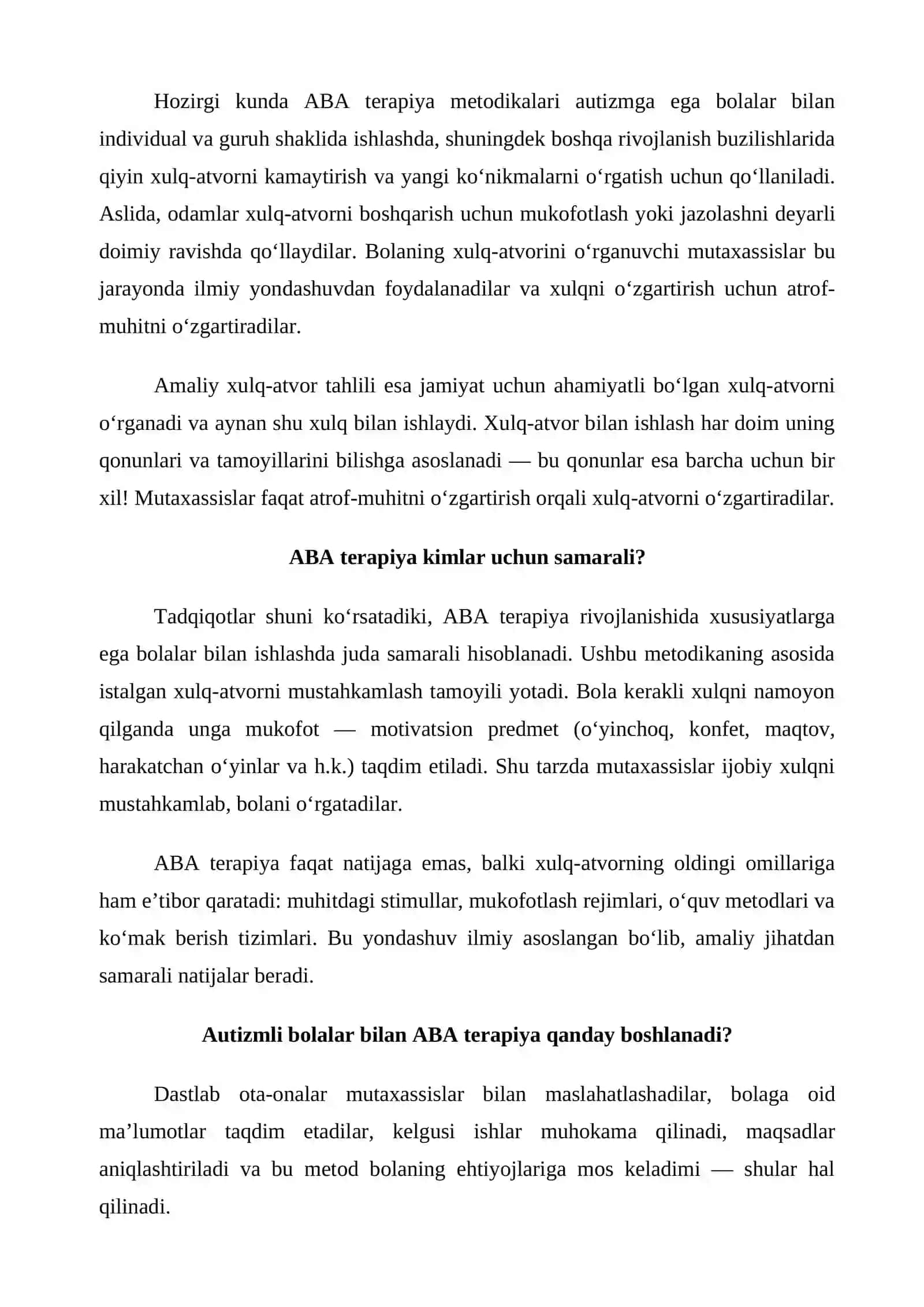 ABA TERAPIYA 2
