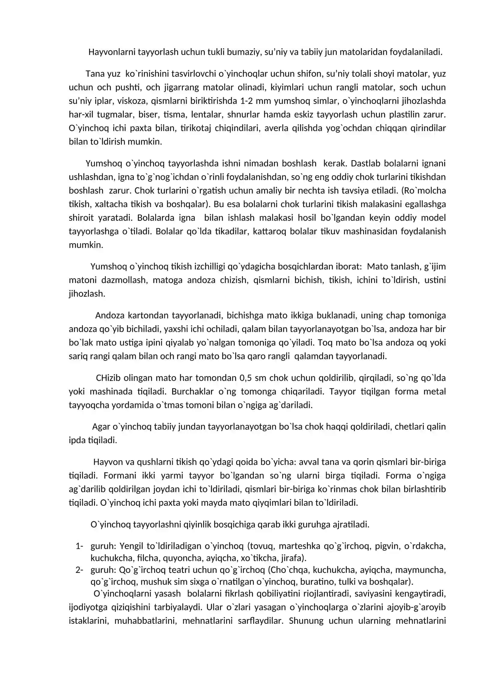 Konstruktorlik va modellashtirish metodikasi 2