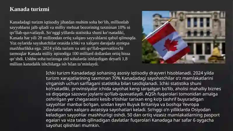 Kanada turizmi 2