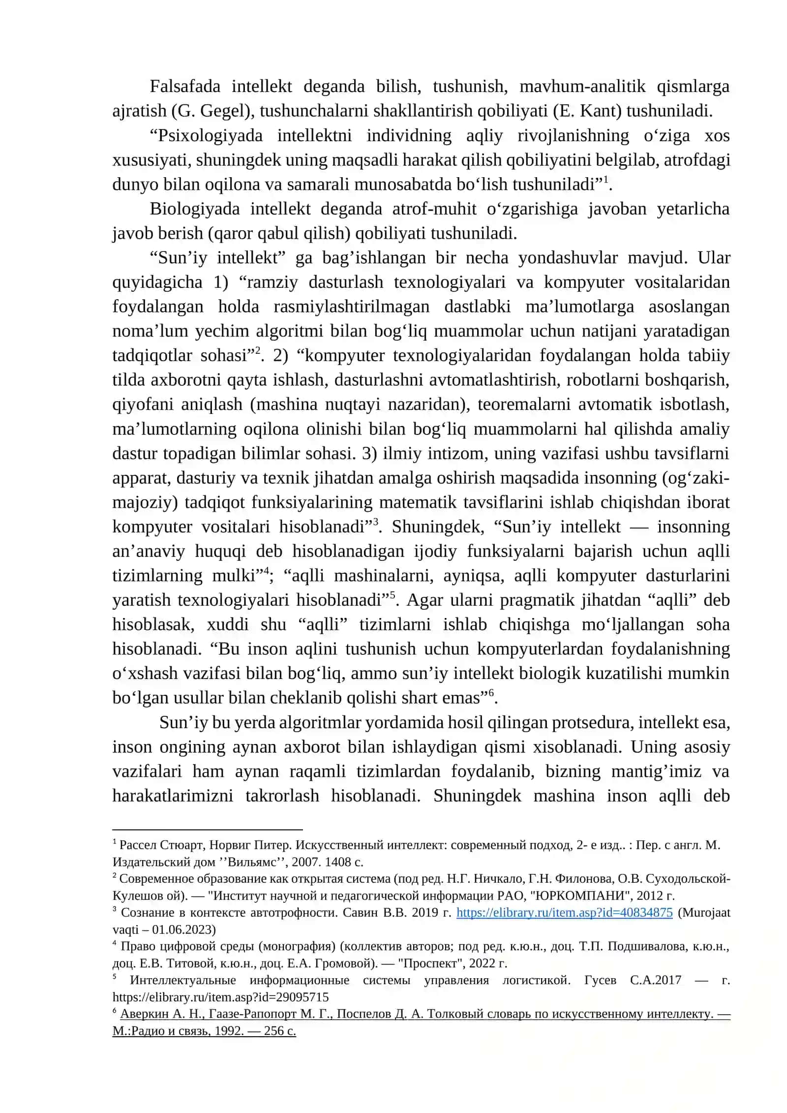 Sun’iy intellekt tushunchasi va uning mazmun-mohiyati 2