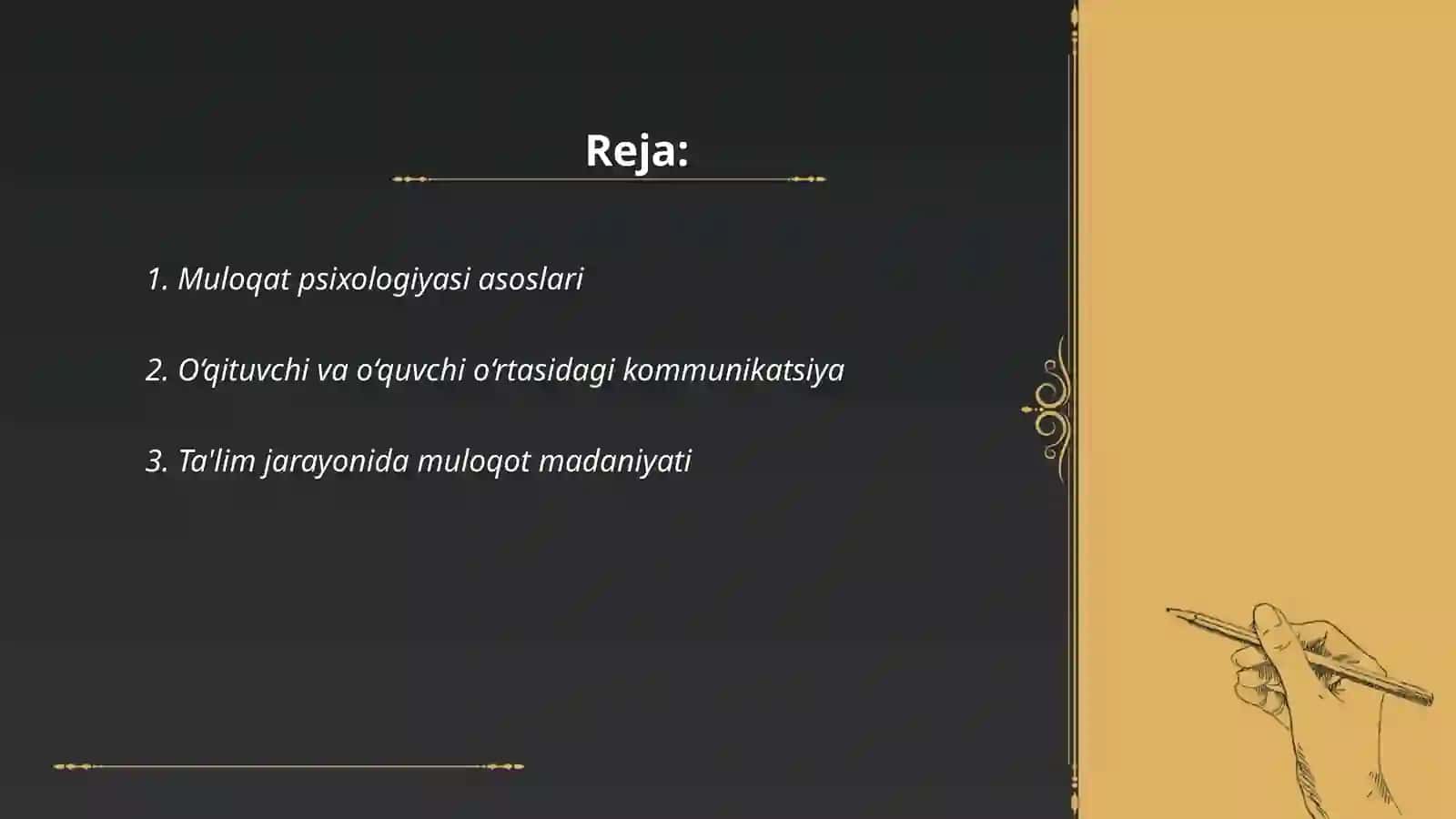 O‘qituvchi faoliyatida muloqat va madaniyat psixologiyasi 2