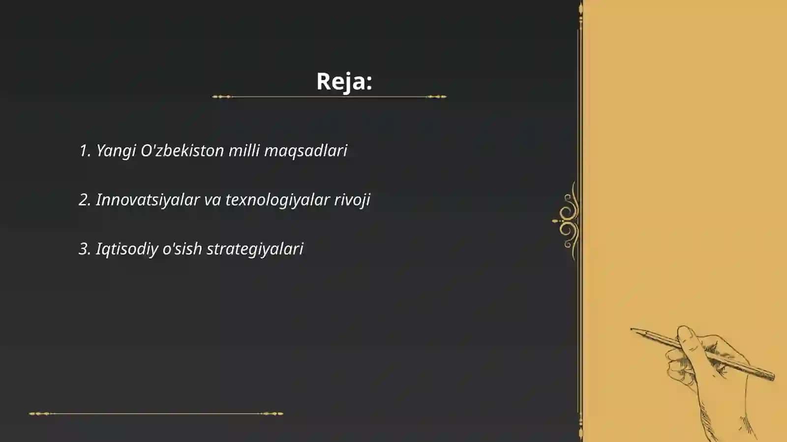 Yangi O'zbekistonda 2030 strategiyasi 2