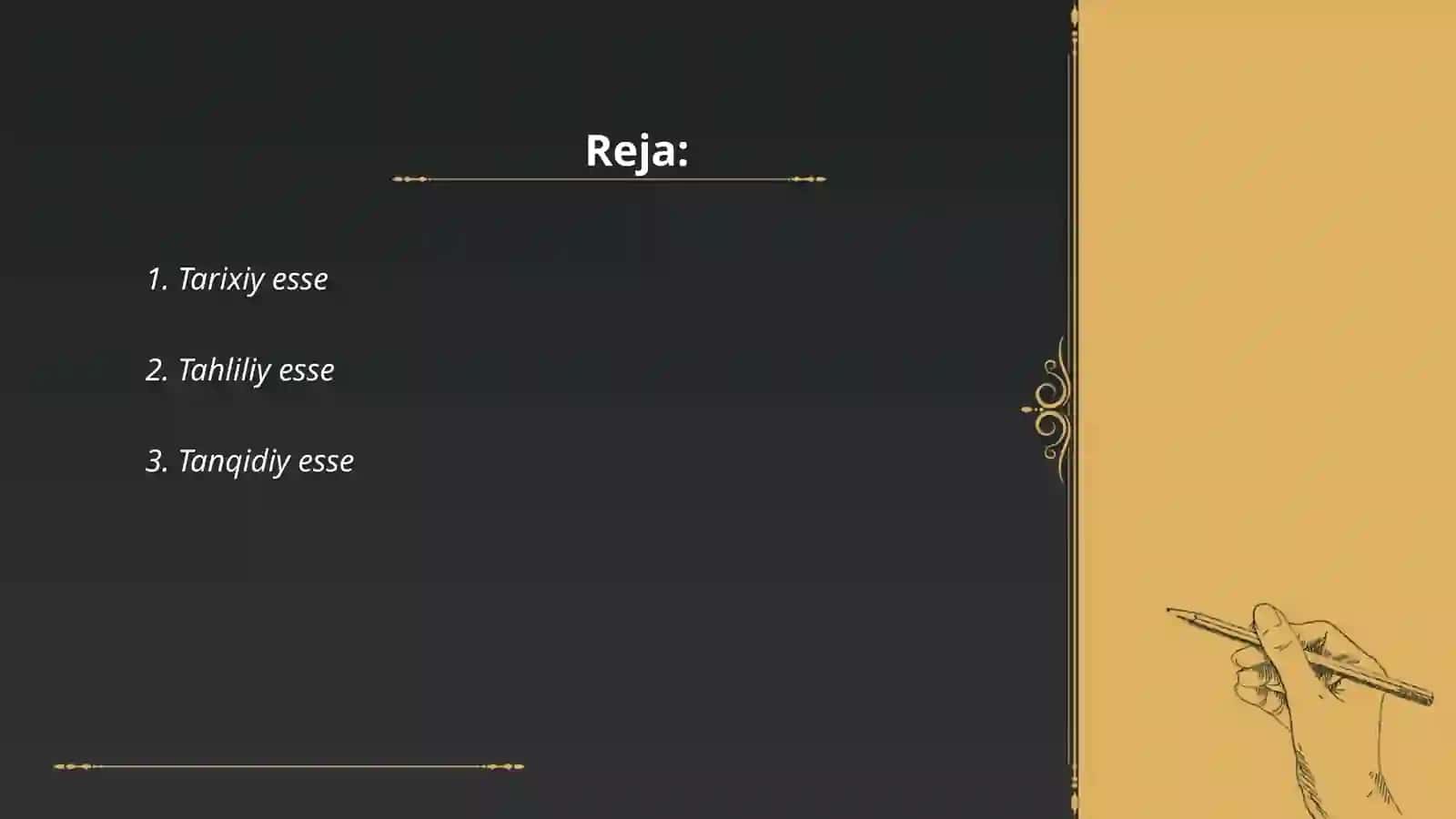 Tarixiy esse 2