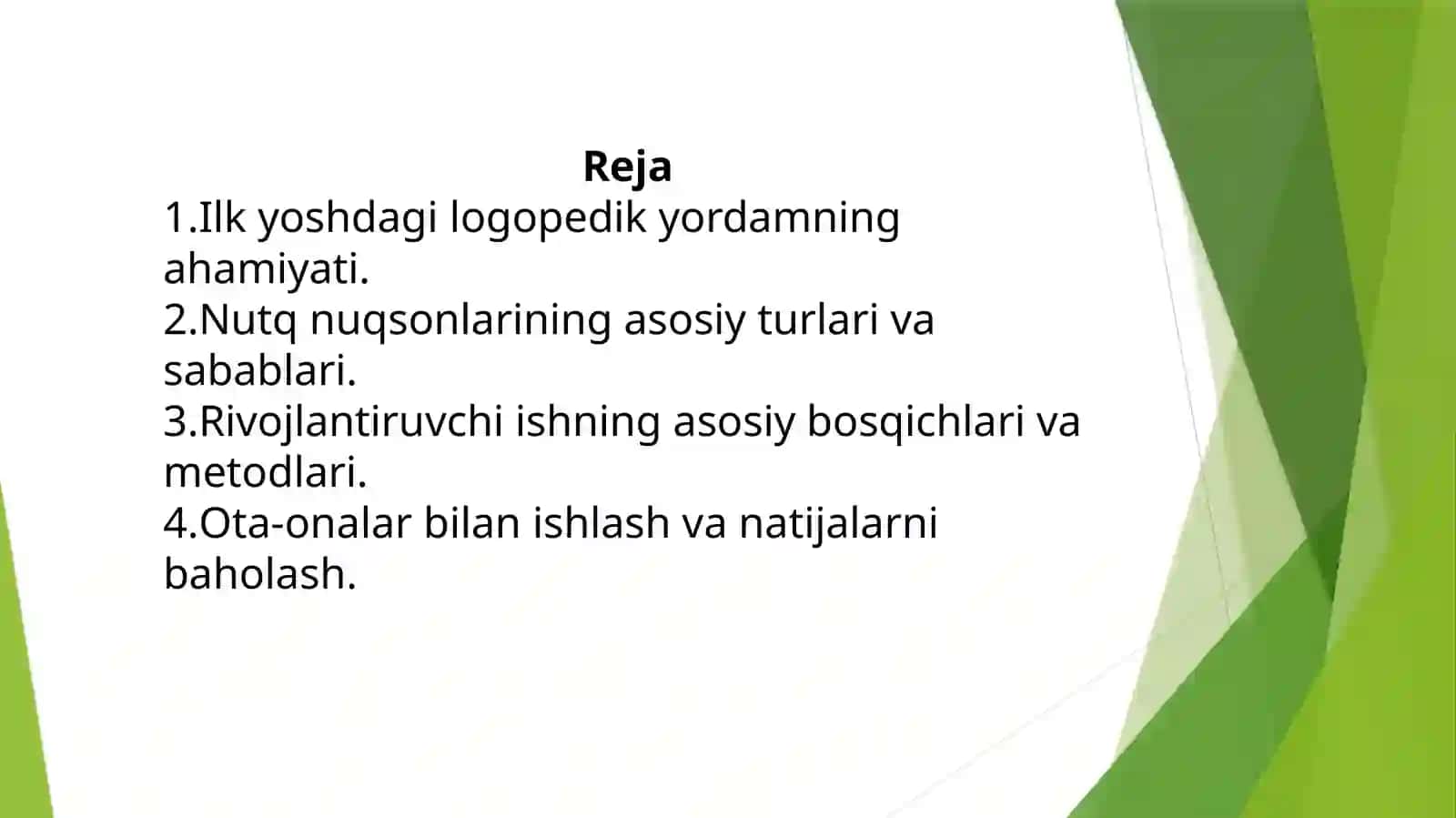 Ilk yoshdagi nuqsonli bolalar bilan olib boriladigan logopedik rivojlantruvchi ish 2