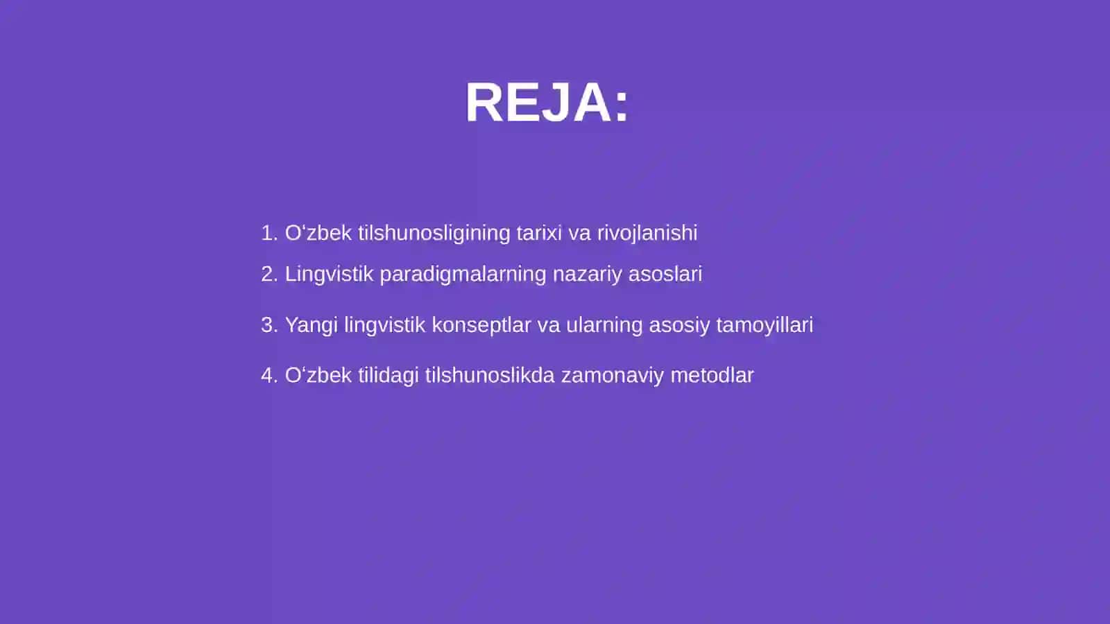 Oʻzbek tilshunoslik taraqqiyoti va unda yangi lingvistik paradegmalar 2
