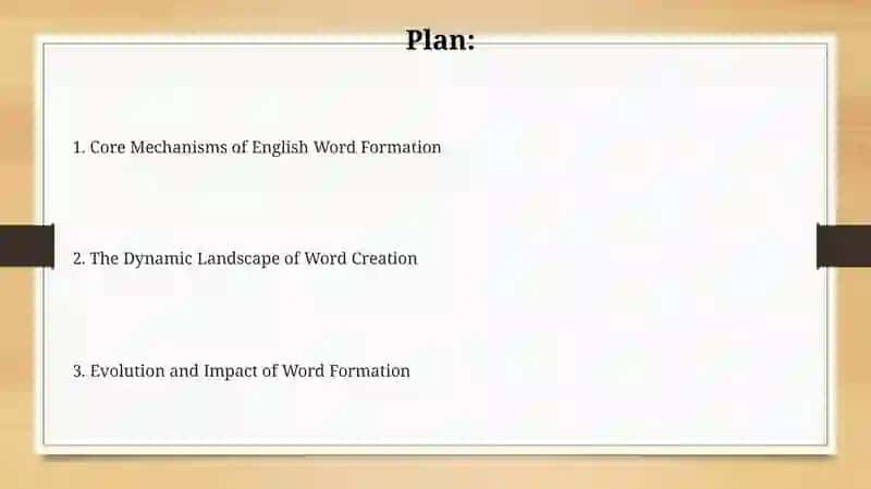 Word formation in English 2