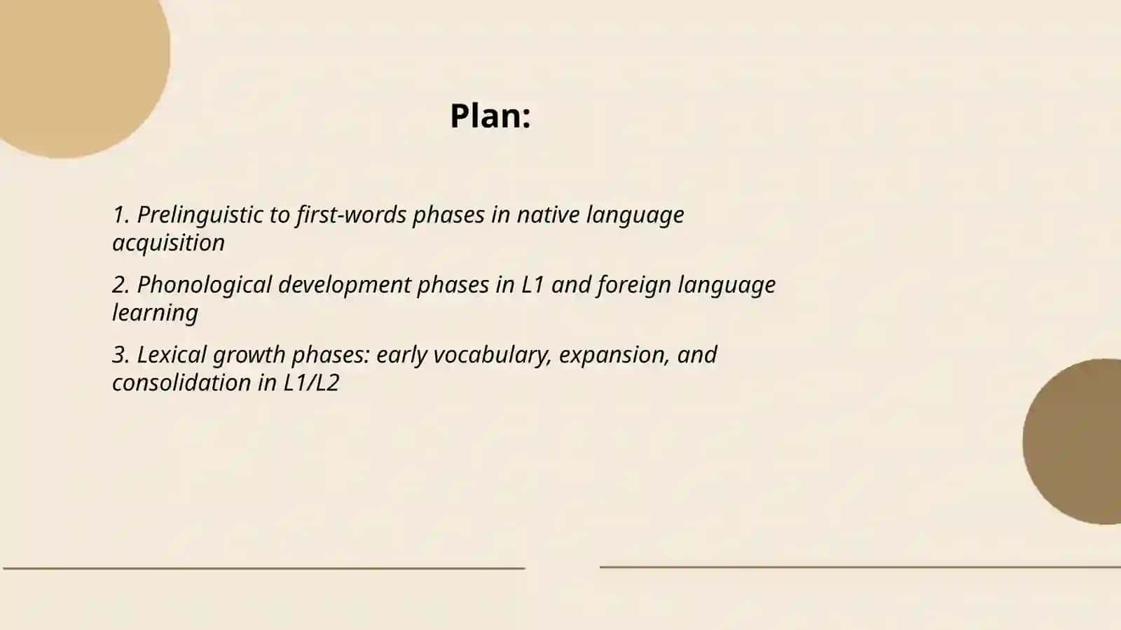 Classification of foreign language and native languages phases 2