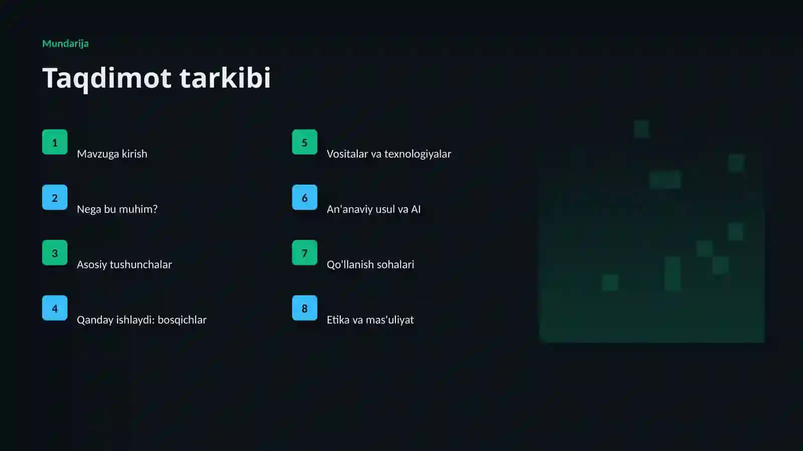 Sun'iy intellekt: kelajagi va istiqbollari 2