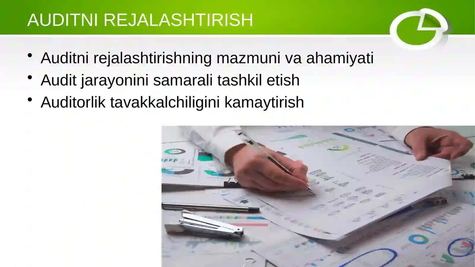 Auditni Rejalashtirish 2