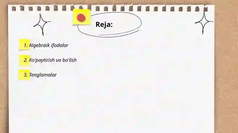 Bug algebrasi 2