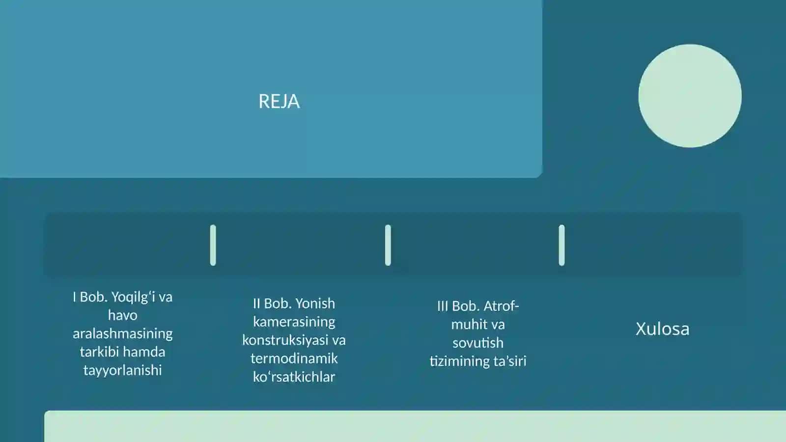 “Divigatelarda yonish jarayoning samaradorligiga taʼsir etuvchi omillar” 2