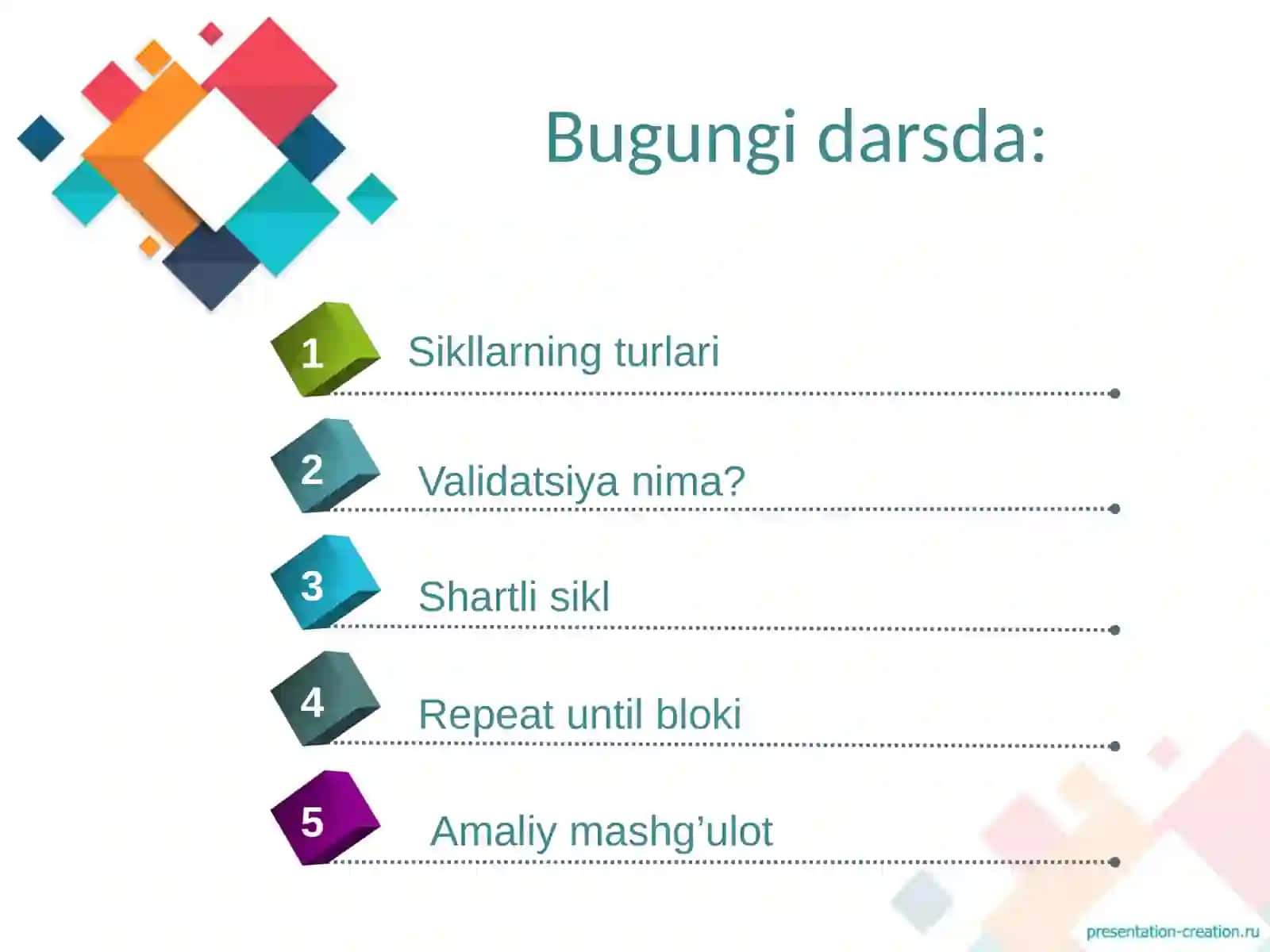 Ma’lumotlar validatsiyasi.Yosh vabo‘yni so‘rab o‘luvchi dastur 2