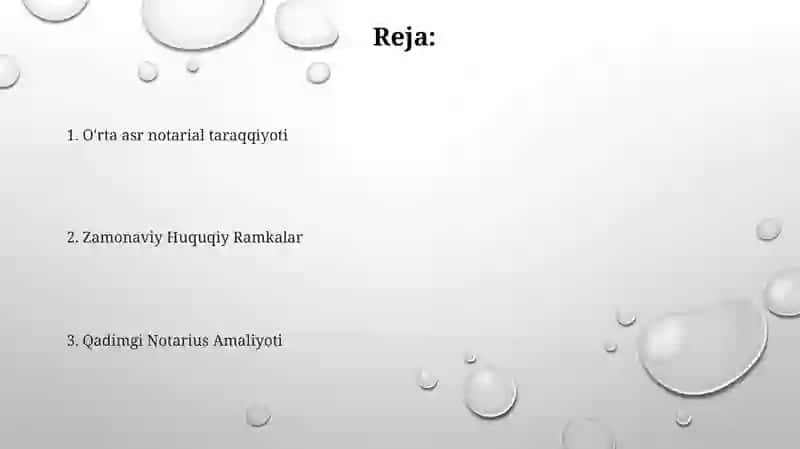 Nataryal faoliyatning tarixiy va huquqiy manbalari 2