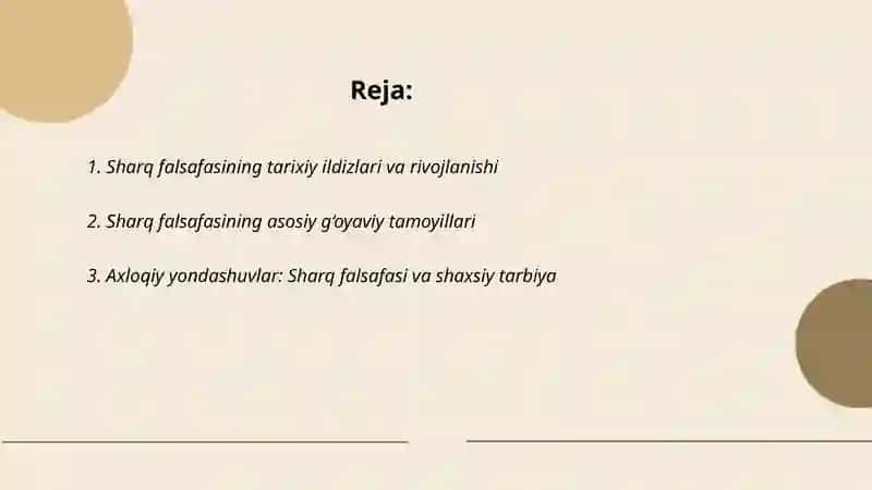 Sharq falsafasining mohiyati va jamiyat taraqqiyotidagi o‘rni 2