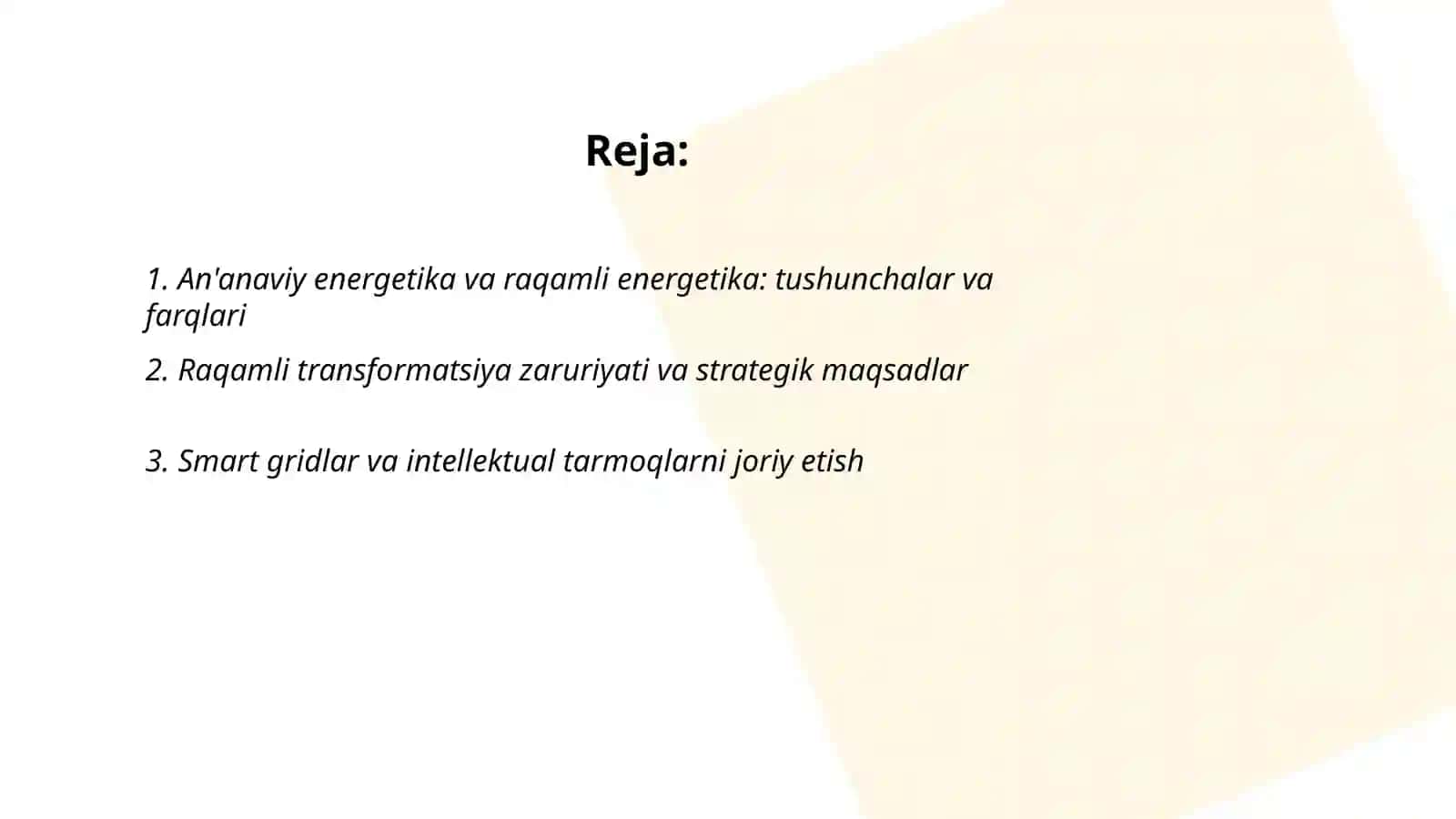An'anaviy energetikadan raqamli energetikaga oʻtish 2
