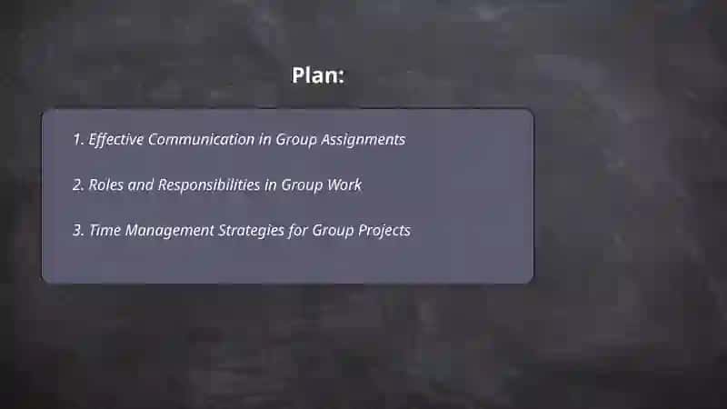 Effective Communication in Group Assignments 2