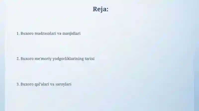 Buxorodagi tarixiy obidalar 2