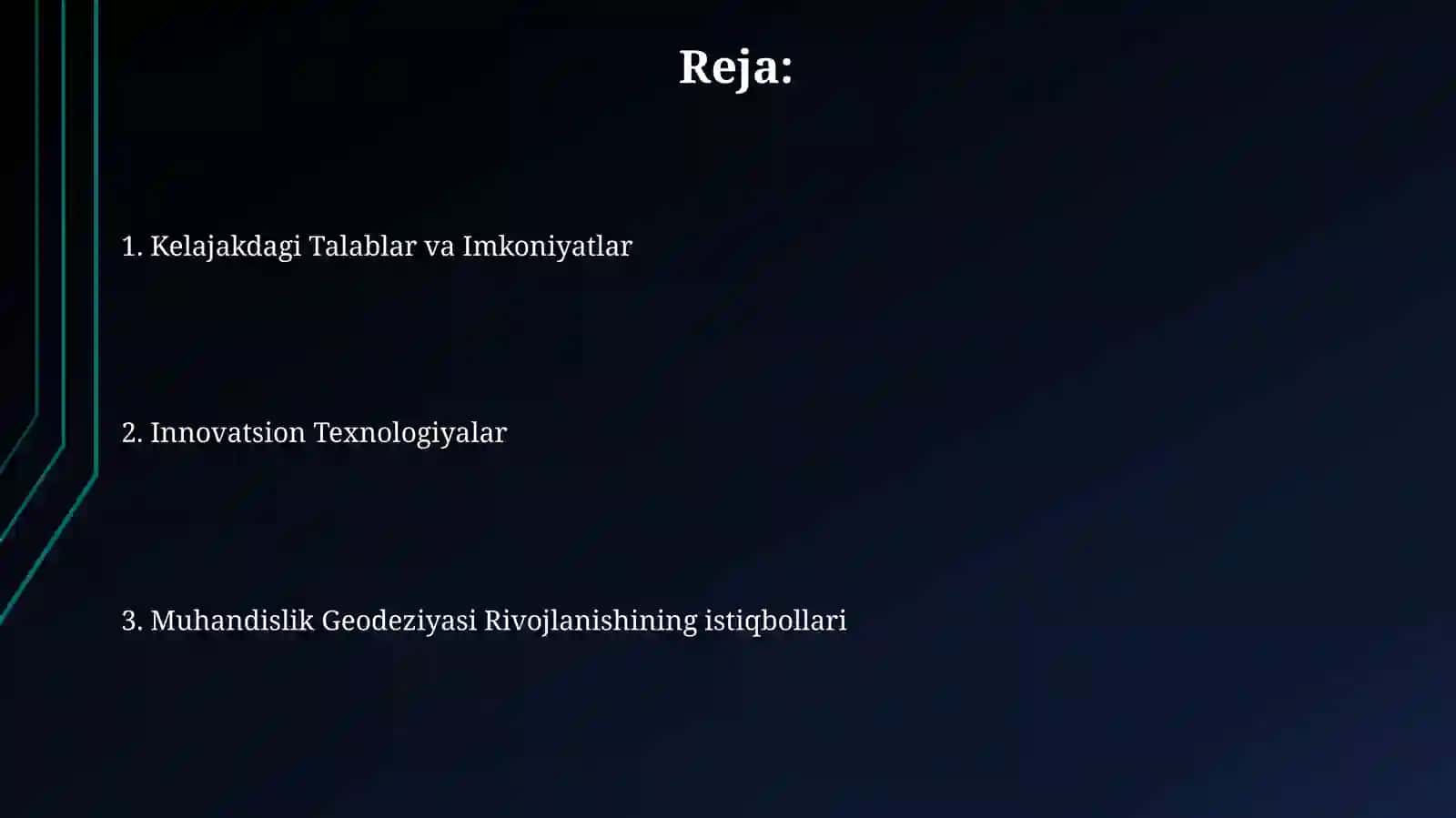 Innovatsion Texnologiyalar 2