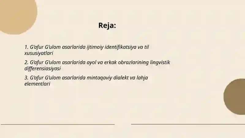 G’afur G’ulom asarlari tilining sotsiolingvistik tahlili 2