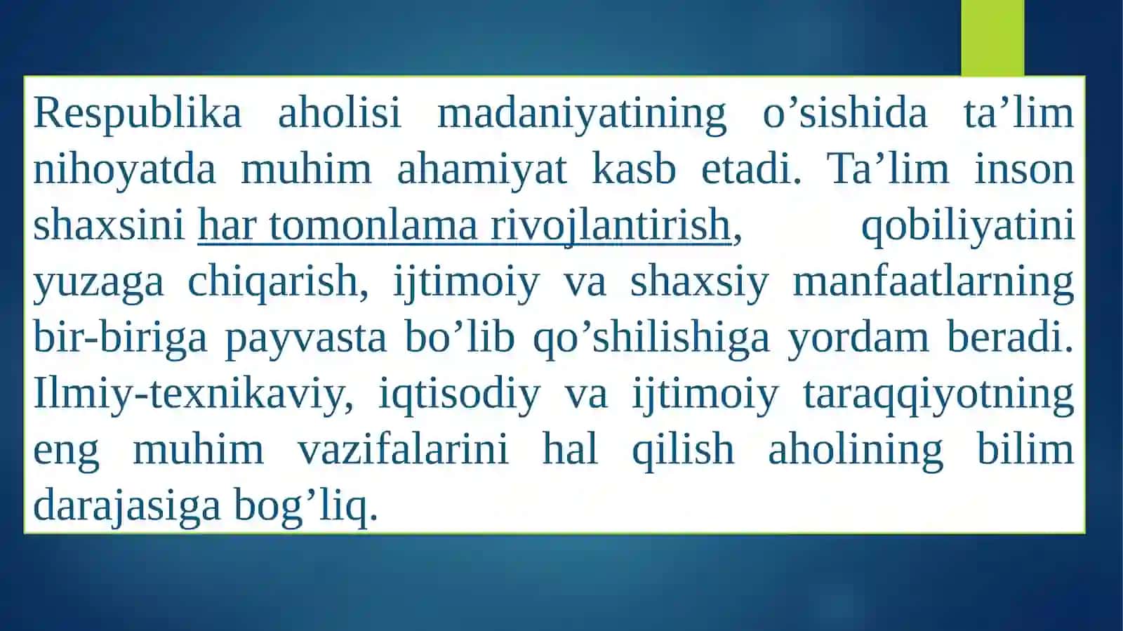 1945-1991-yillardao'zbekistobdatalimtizimivapedagogikafanirivoji 2