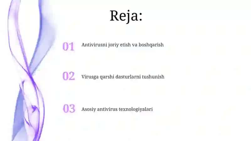 Antivirus dasturlar va ulardan axborotlarni ximoya qilishda foydalanish 2