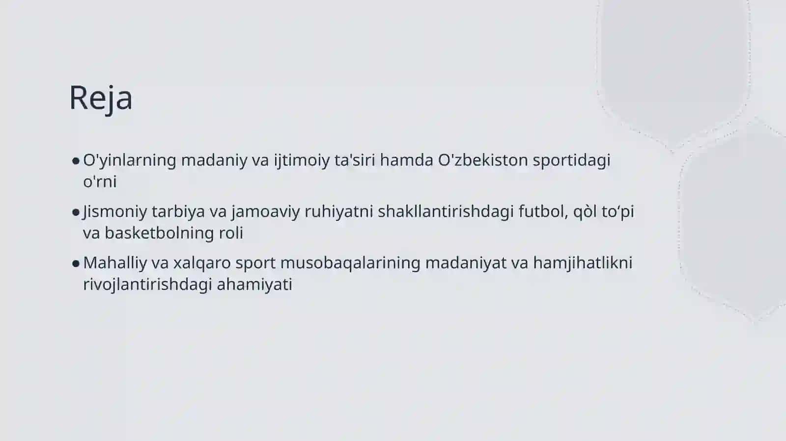 Sport òyinlari(futbol,,basketbol) 2