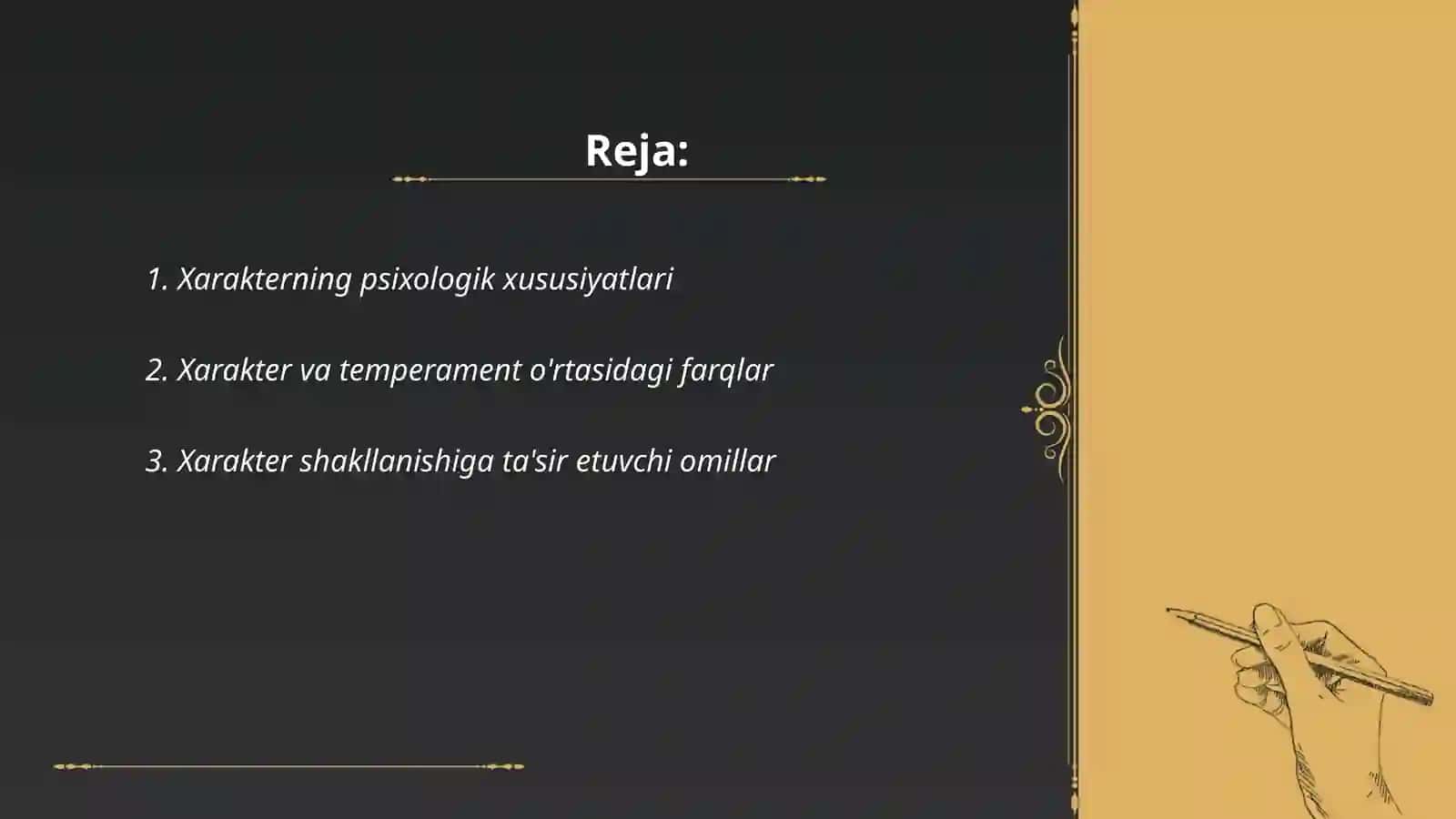 Xarakterning Psixologik Xususiyatlari 2