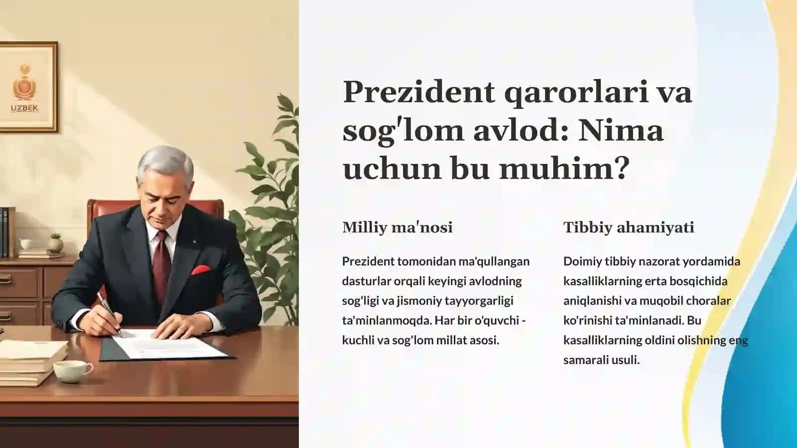 Tibbiy nazorat o'tkazish 2