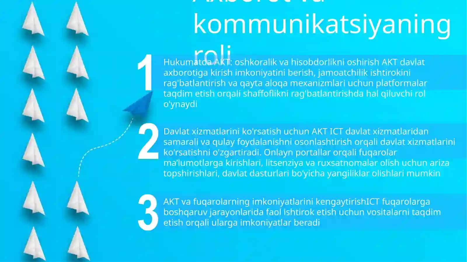 Davlat Boshqaruvida Axborot-Kommunikatsiya Texnologiyalarining O‘Rni 2