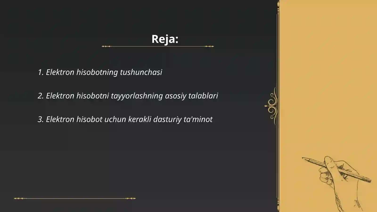 Elektron hisobot va uni jo‘natish tartibi 2