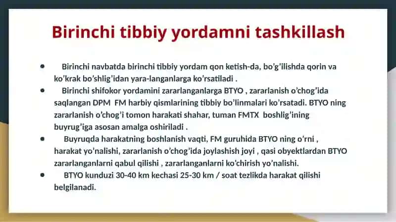 Tibbiy bo'linmalar 2