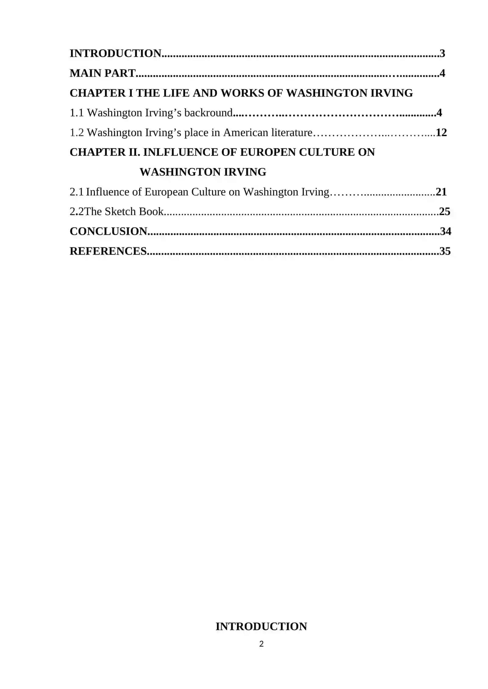 The Life and Works of Washington Irving 2