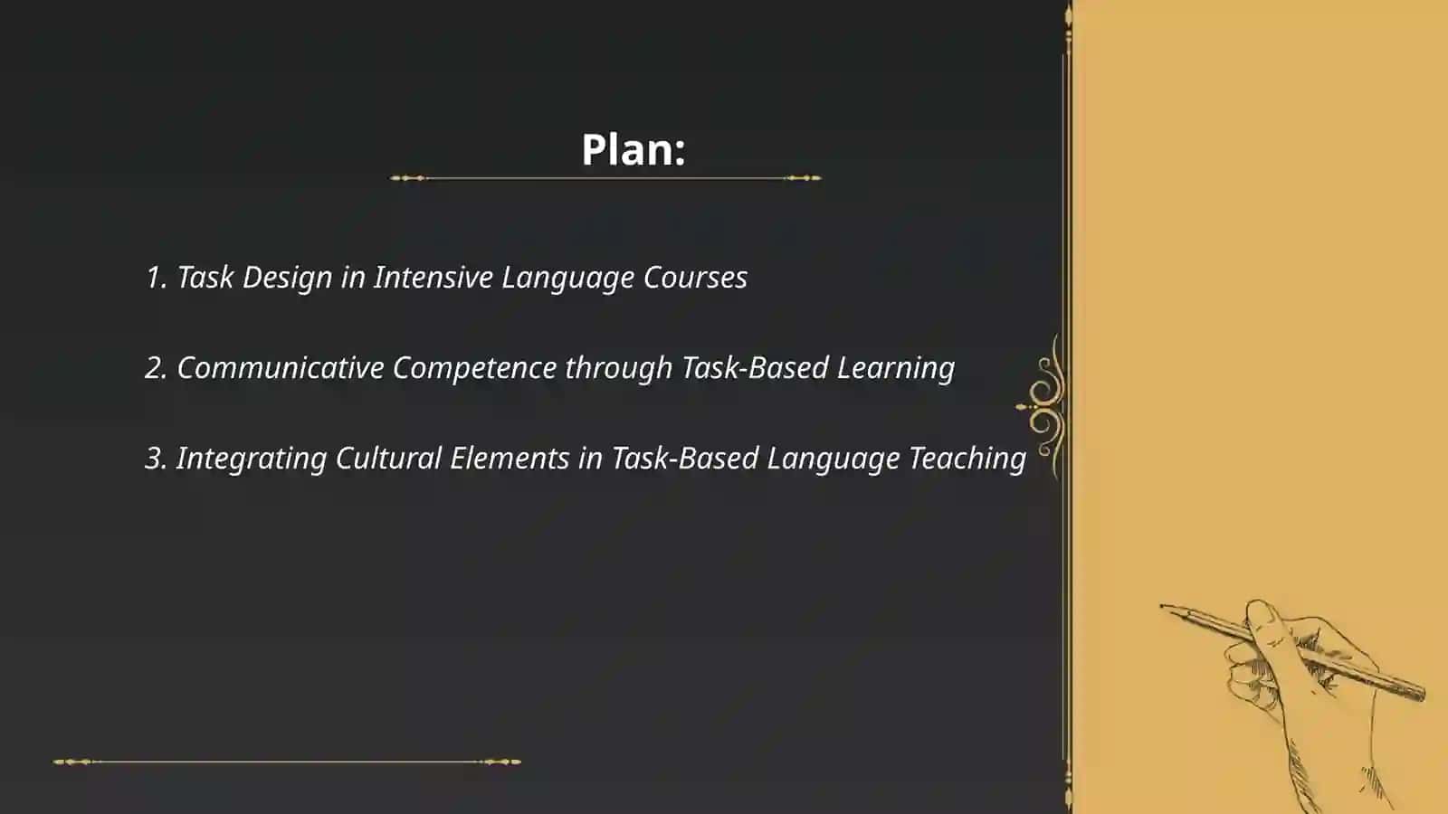 Task Design in Intensive Language Courses 2