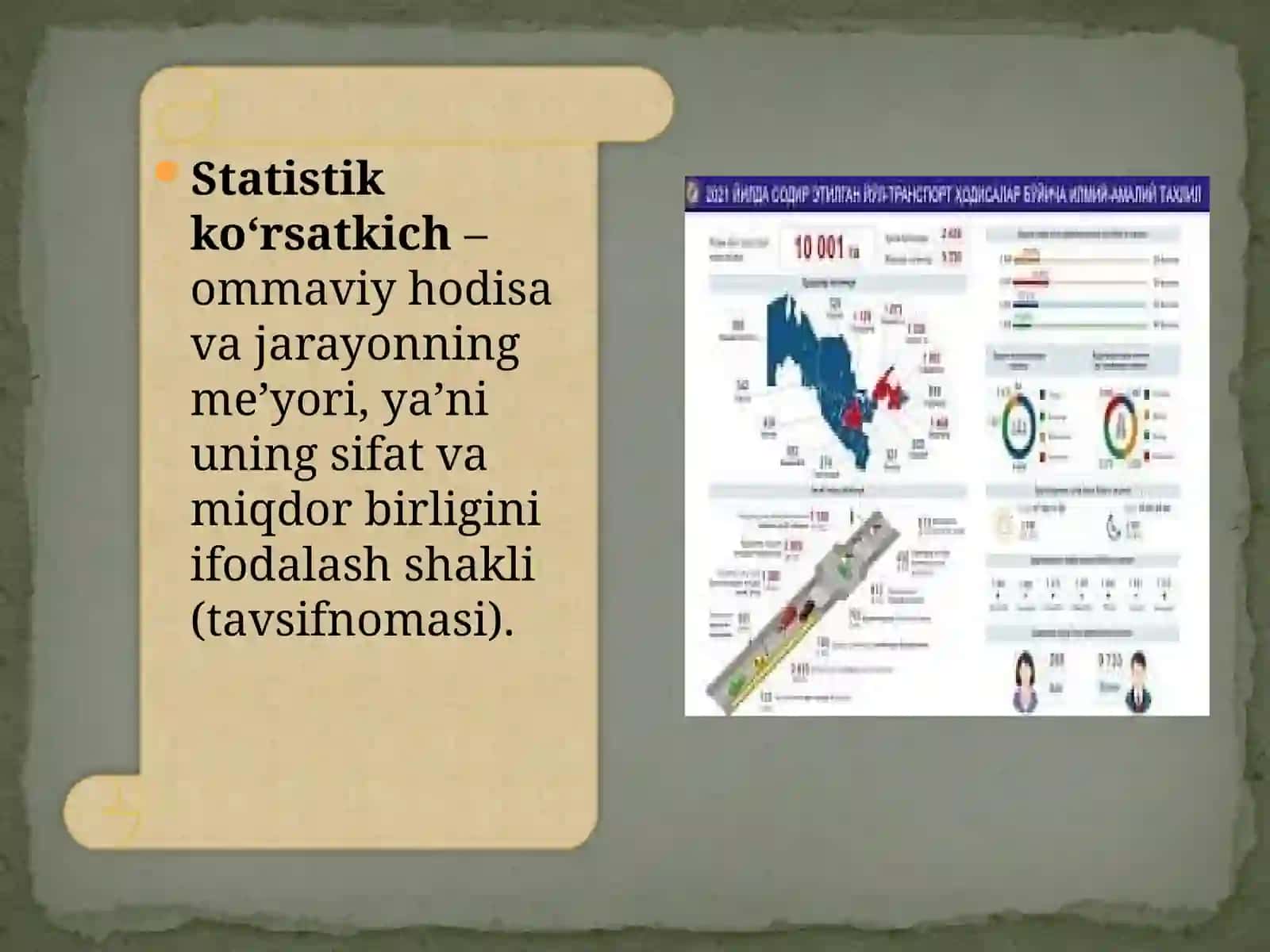 Statistik taqqoslash turlari 2