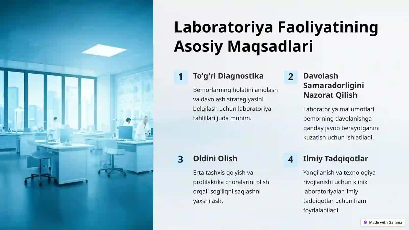 Klinik Laboratoriya Tahlillar Sifatini Taʼminlash 2