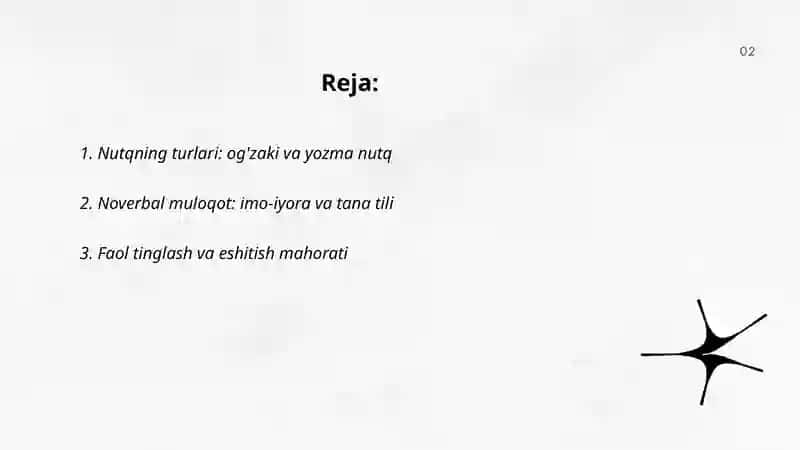 Nutq va muloqot 2