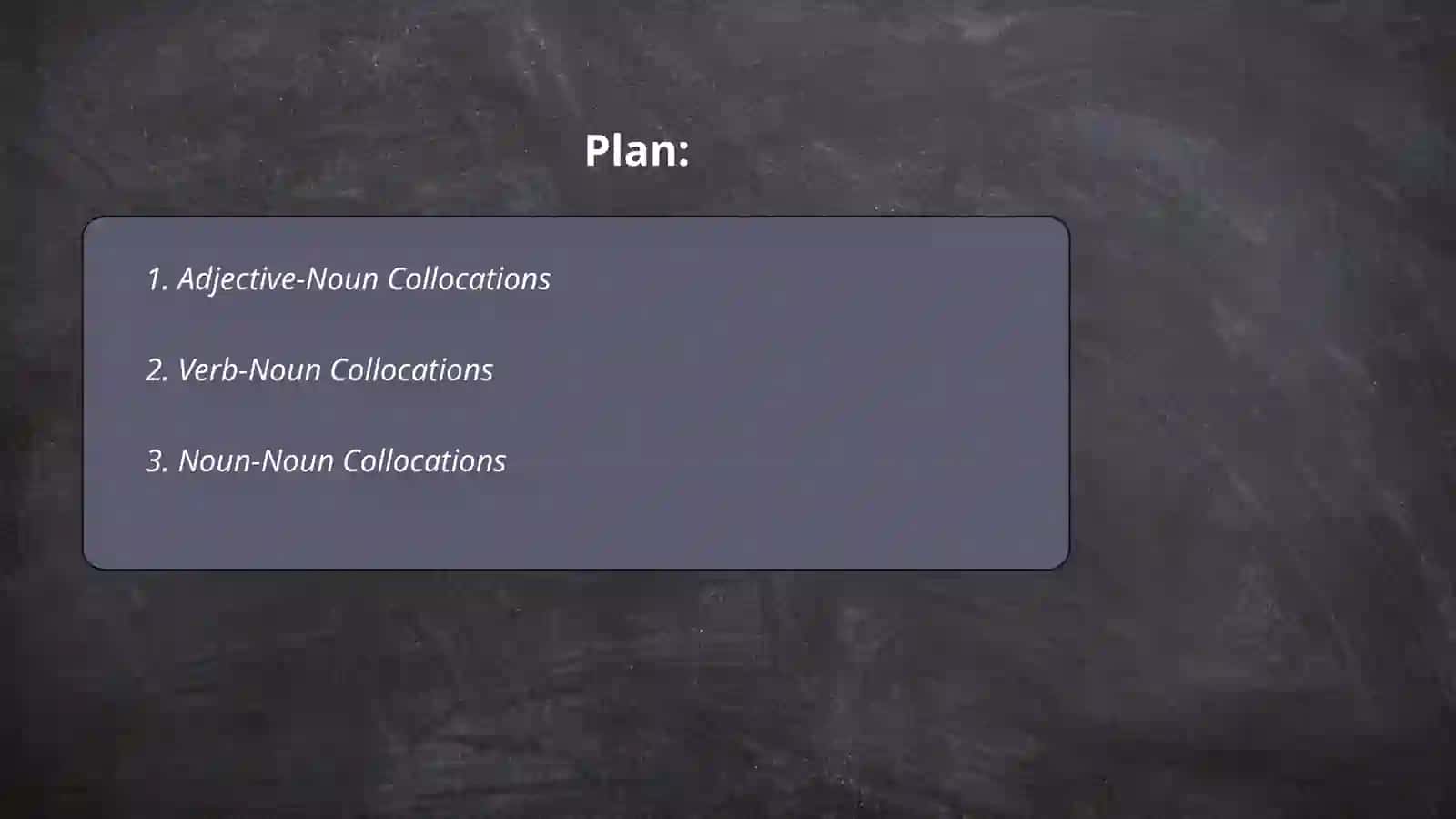 Types of collocation 2