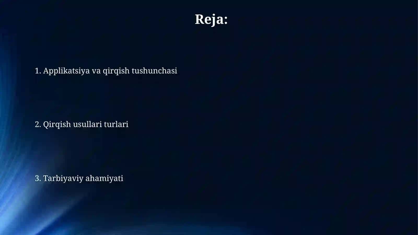 Applikatsiyada qirqish usullarining tarbiyaviyahamiyati 2