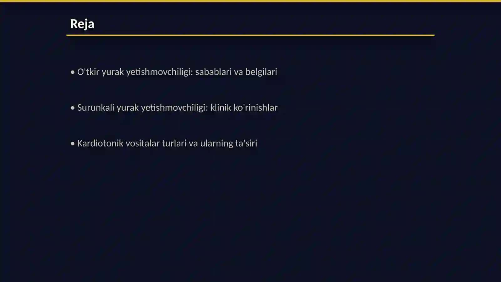 O'tkir va surunkali yurak yetishmovchiligida kardiotonik vositalarning ahamiyati 2