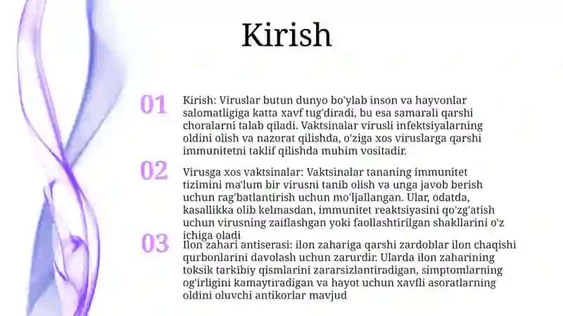 Virusga Qarshi Vaksinalar Va Ularni Ishlab Chiqish 2