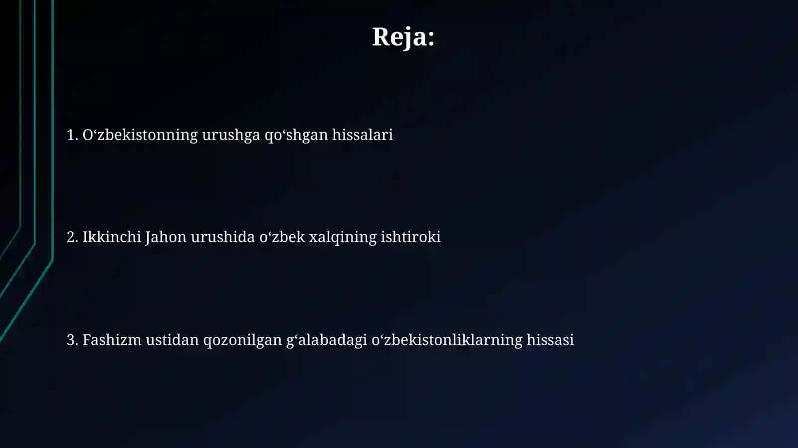 O'zbekistonning 2-jahon urushida qatnashishi 2