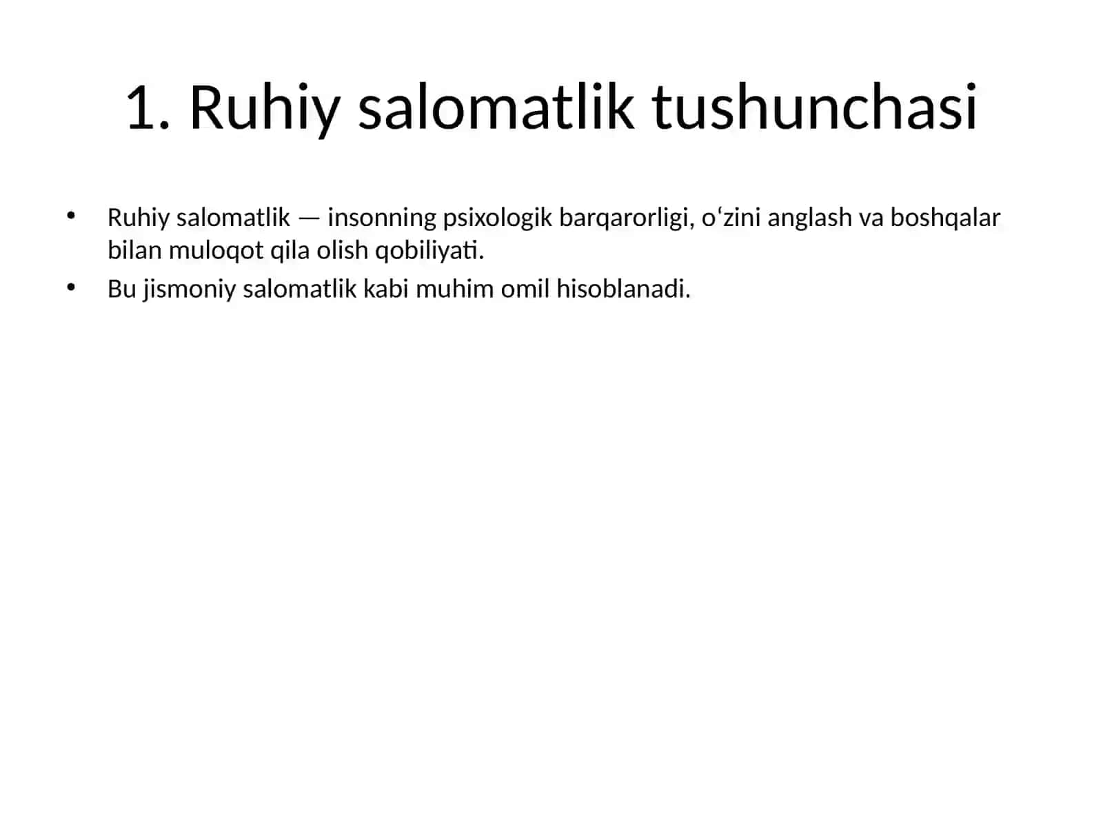 Ruhiy salomatlikni himoya qilishda hamshiraning o‘rni 2