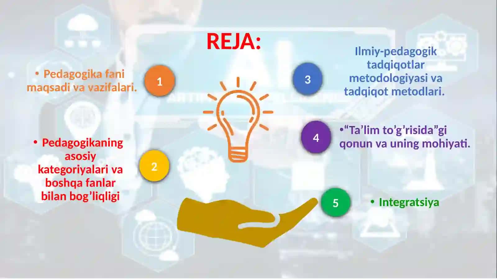 BOSHLANG’ICH TA’LIM PEDAGOGIKASI FANI, UNING PREDMETI, METODOLOGIYASI, ILMIY-TADQIQOT METODLARI 2