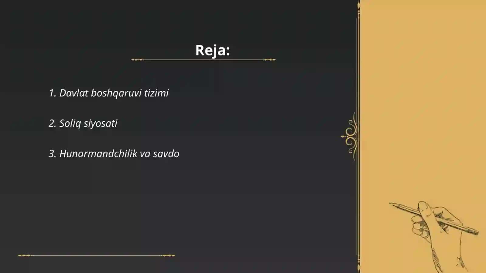 Davlat boshqaruvi tizimi 2