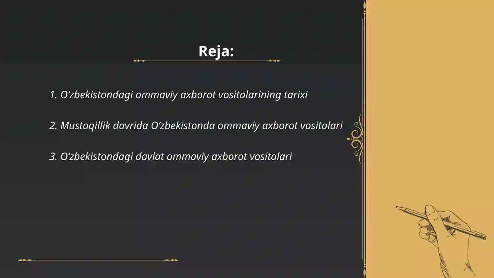 Oʻzbekistondagi ommaviy axborot vositalarining tarixi 2