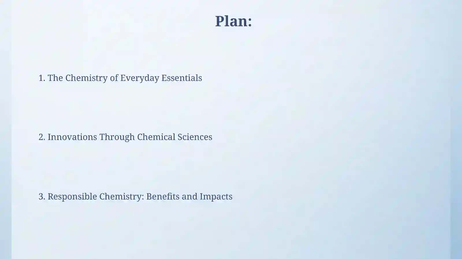 Chemistry products in our life 2