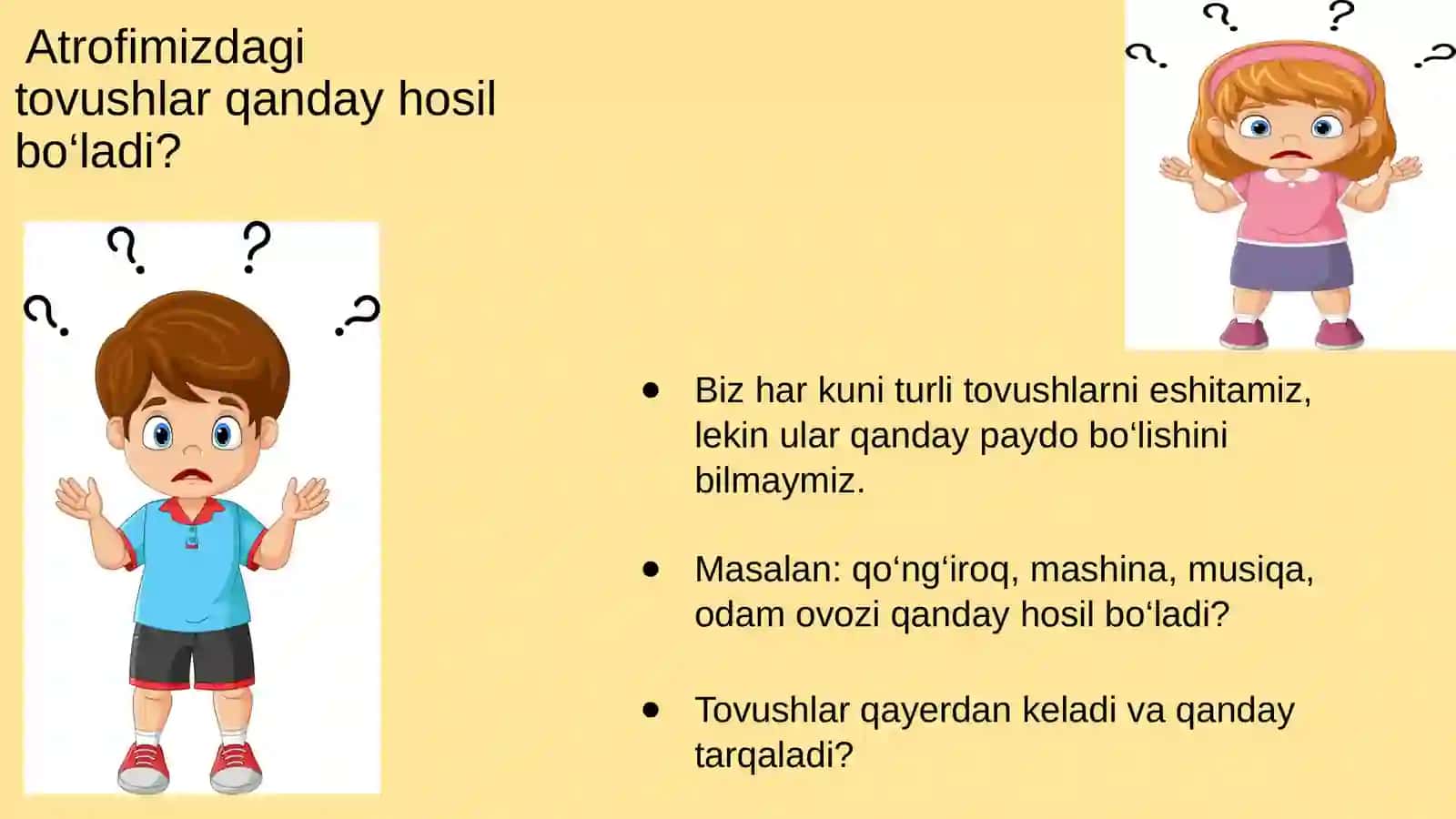 Tovush laboratoriyasi: atrofimizdagi tovushlar qanday hosil bo‘ladi? 2