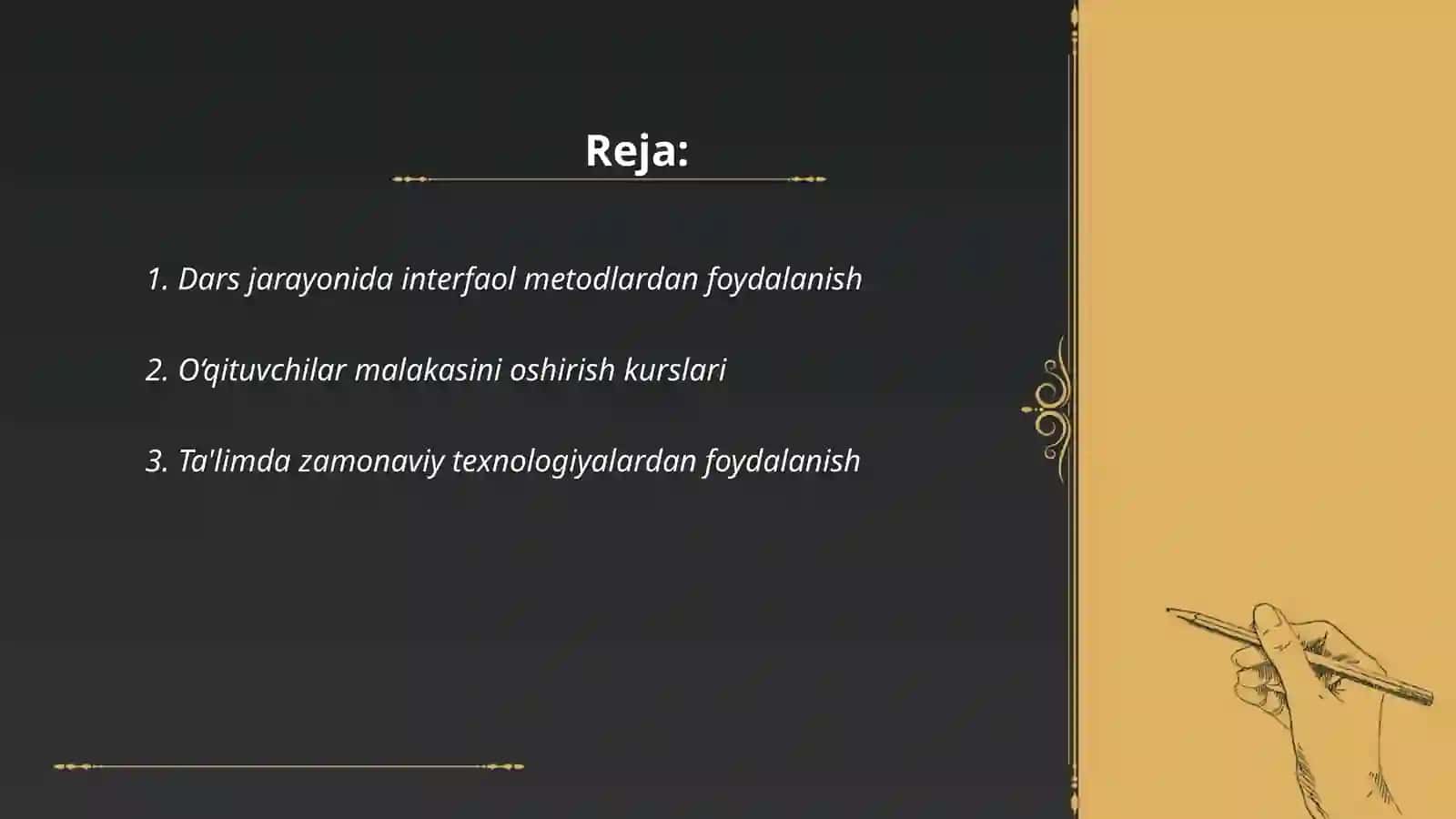 MAKTABDA PEDAGOGLAR BILAN SAMARALI ISH OLIB BORISHNING ASOSIY YO‘NALISHLARI 2